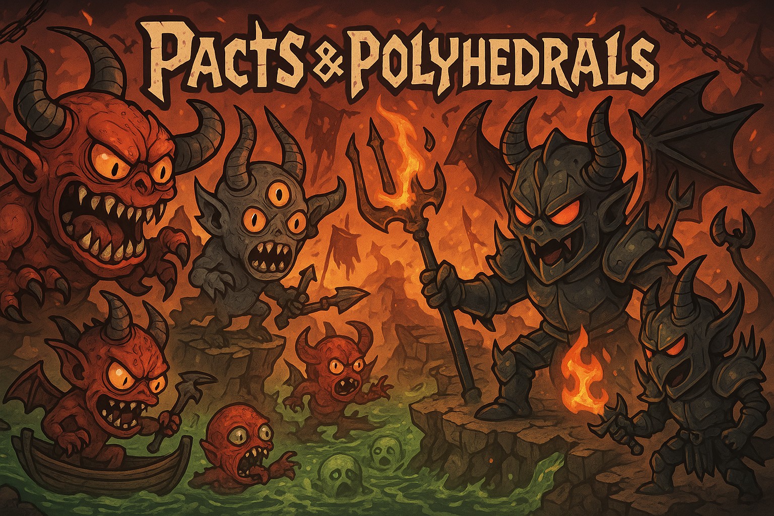 Pacts & Polyhedrals fantasy artwork
